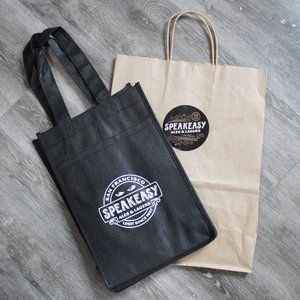 Speakeasy Brewing Company Cloth and Paper Bags Craft Beer Brewery Ephemera
